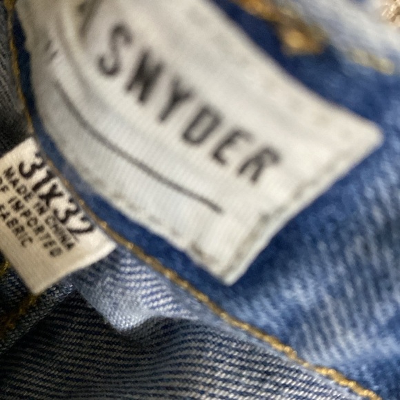 Todd Snyder Men's Light Blue Jeans mens 31X32 slim fit casual office retro Y2K - Picture 7 of 11